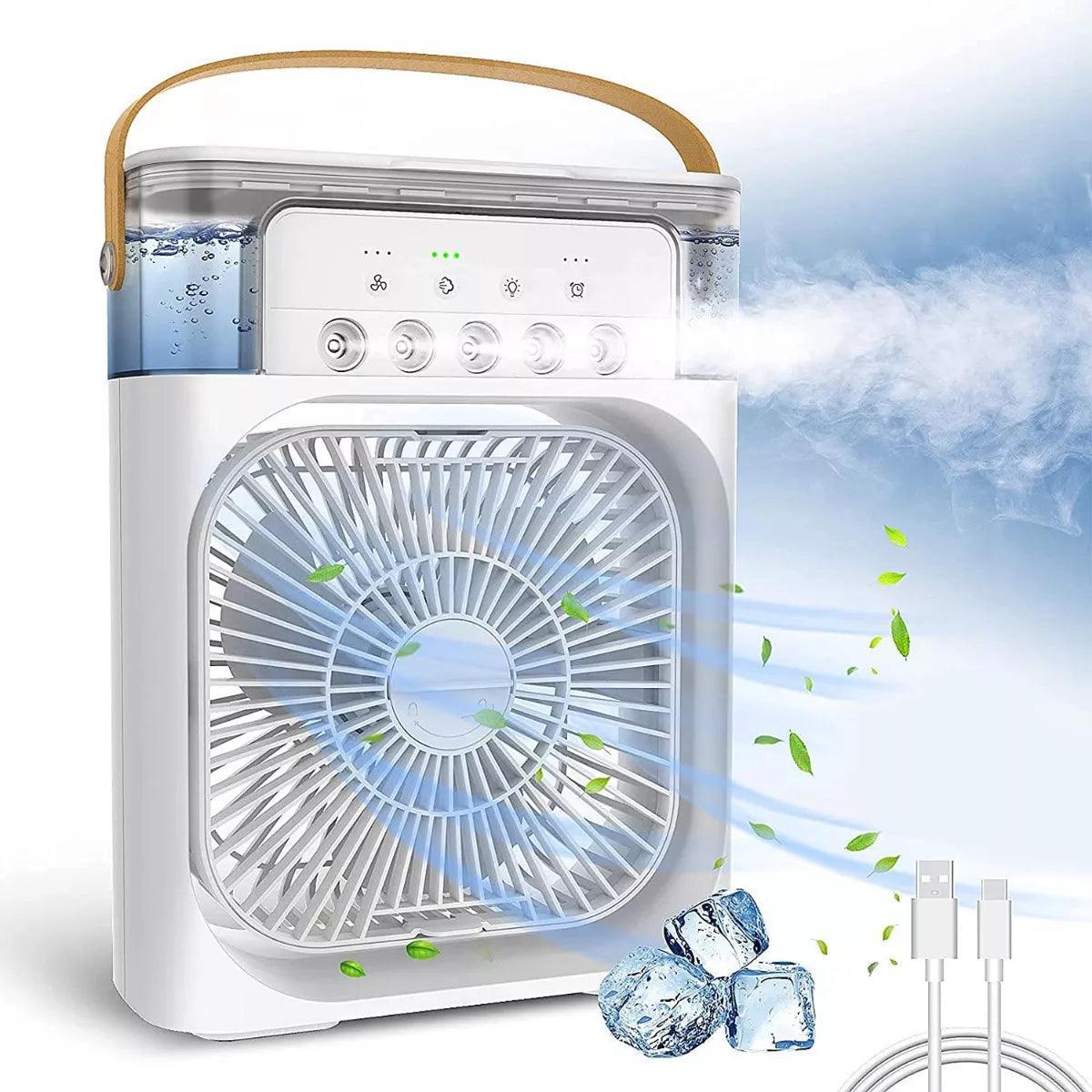 Mini Ventilador y Aire Acondicionado ¡RELAJATE CON LA FRESCURA!