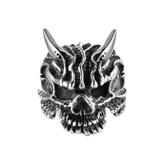 Anillo calavera 02 - ShoppBolivia