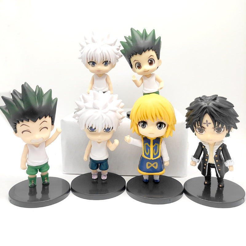 Figura Anime Hunter x Hunter set 6piezas - ShoppBolivia