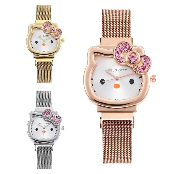 Reloj Diamante Hello Kitty