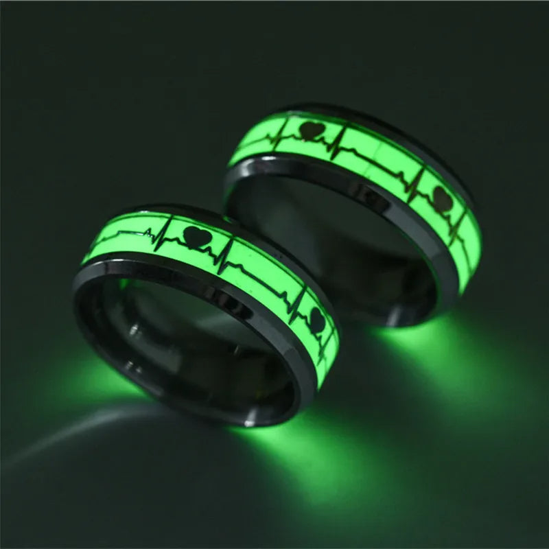 Anillo Luminoso sortija fluorescente que brilla en la oscuridad - ShoppBolivia