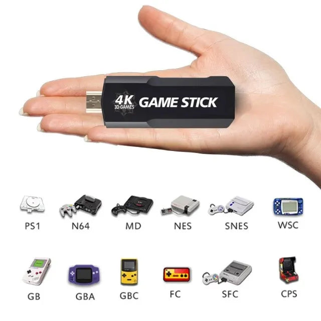 Consola Retro GAME STICK ADVANCE X2 PLUS VERSION 2024 (+ DE 40.000 JUEGOS)