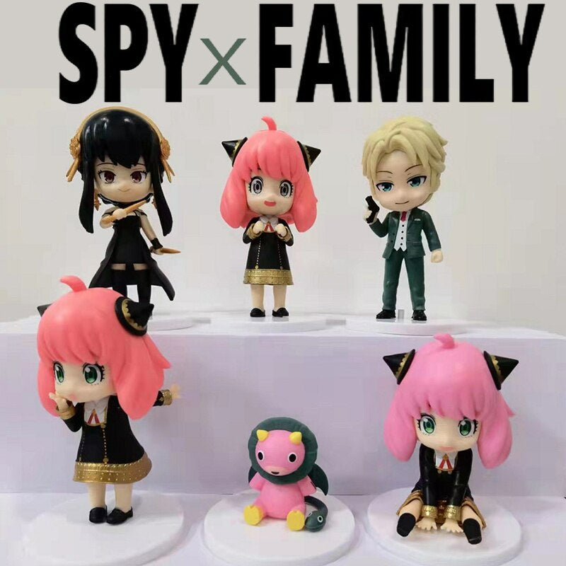 Figura Anime spyxfamily set 6piezas - ShoppBolivia