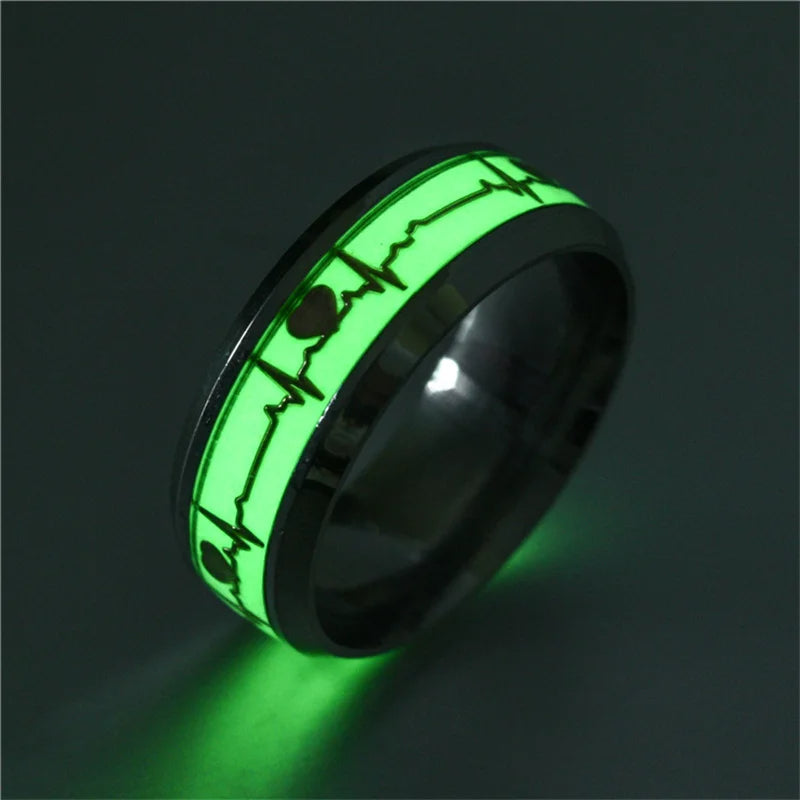 Anillo Luminoso sortija fluorescente que brilla en la oscuridad - ShoppBolivia