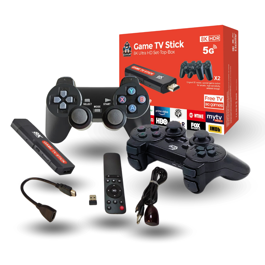 Game TV Stick 8K Ultra HD - Convertidor De Tv A Smart