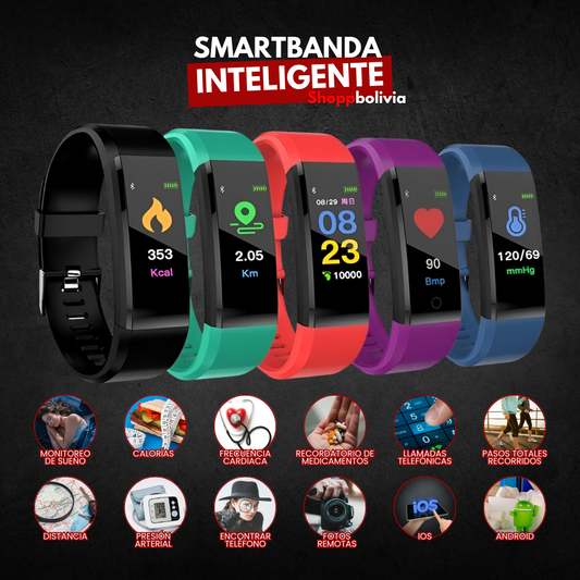 SmartBanda Q1 Reloj Pulsera Inteligente