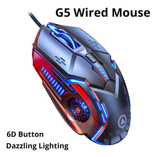 Silver Eagle G5 mouse raton silencioso con cable