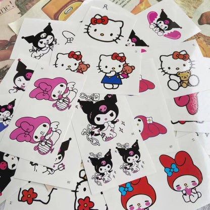 Tatuajes temporales Hello Kitty 30piezas