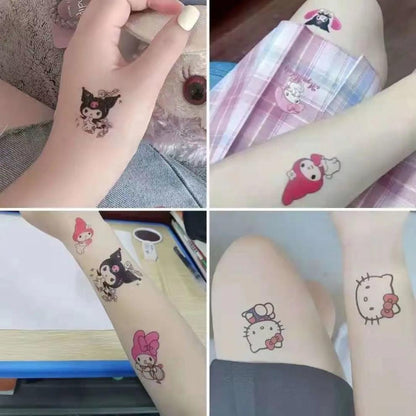 Tatuajes temporales Hello Kitty 30piezas