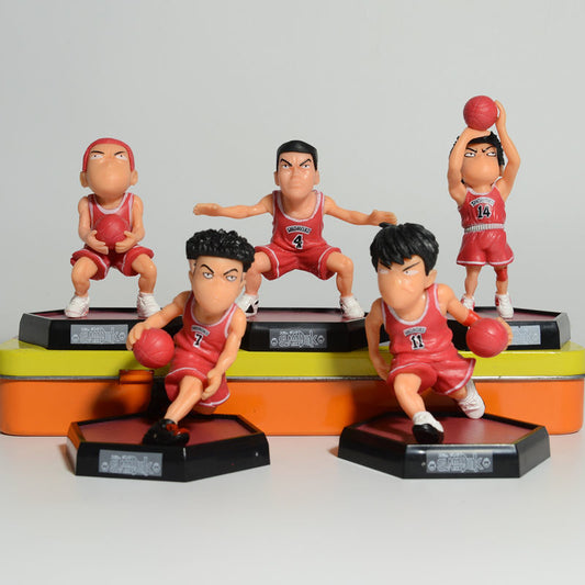 Figura Slam Dunk set 5piezas Anime - ShoppBolivia