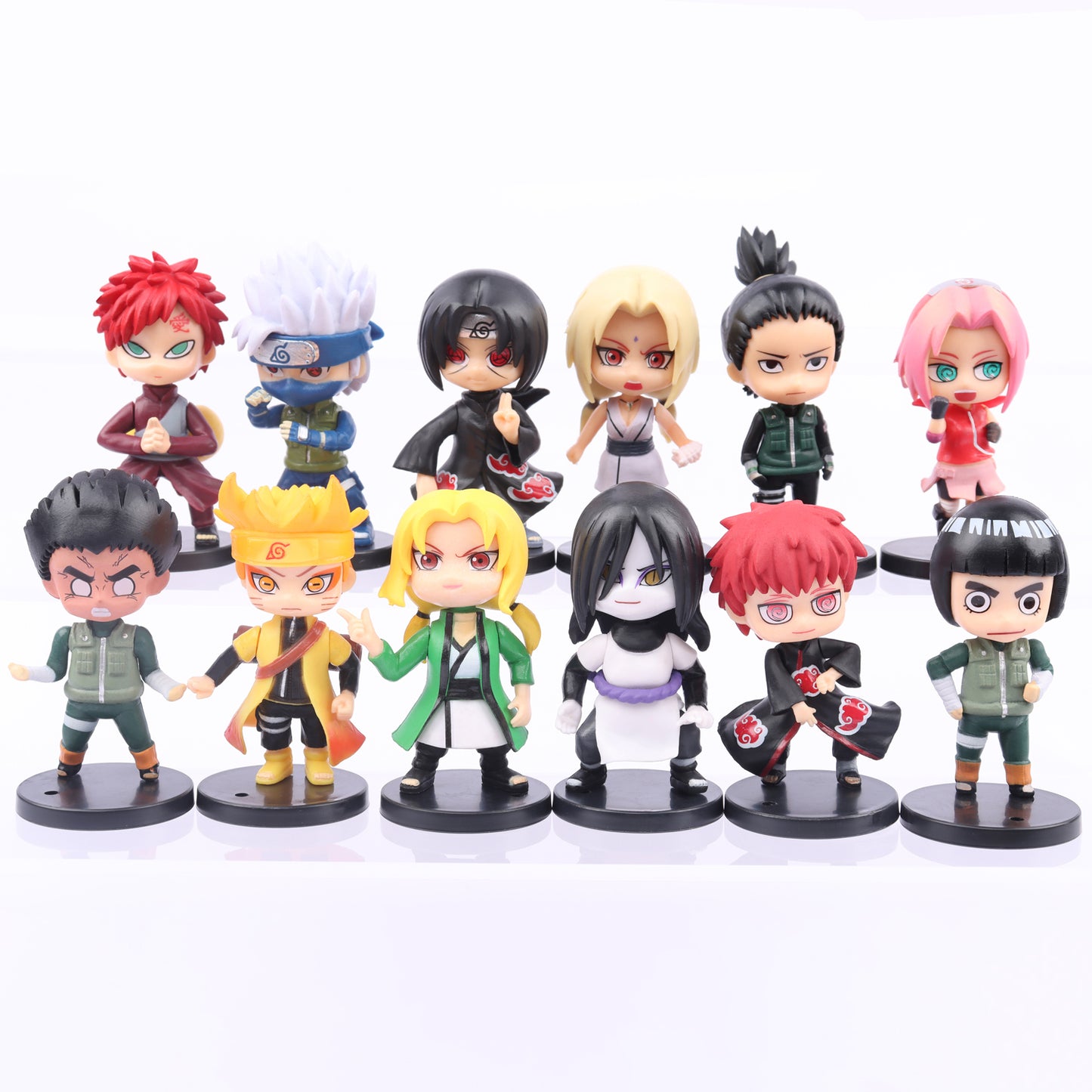 Figura Anime Naruto set 12piezas - ShoppBolivia