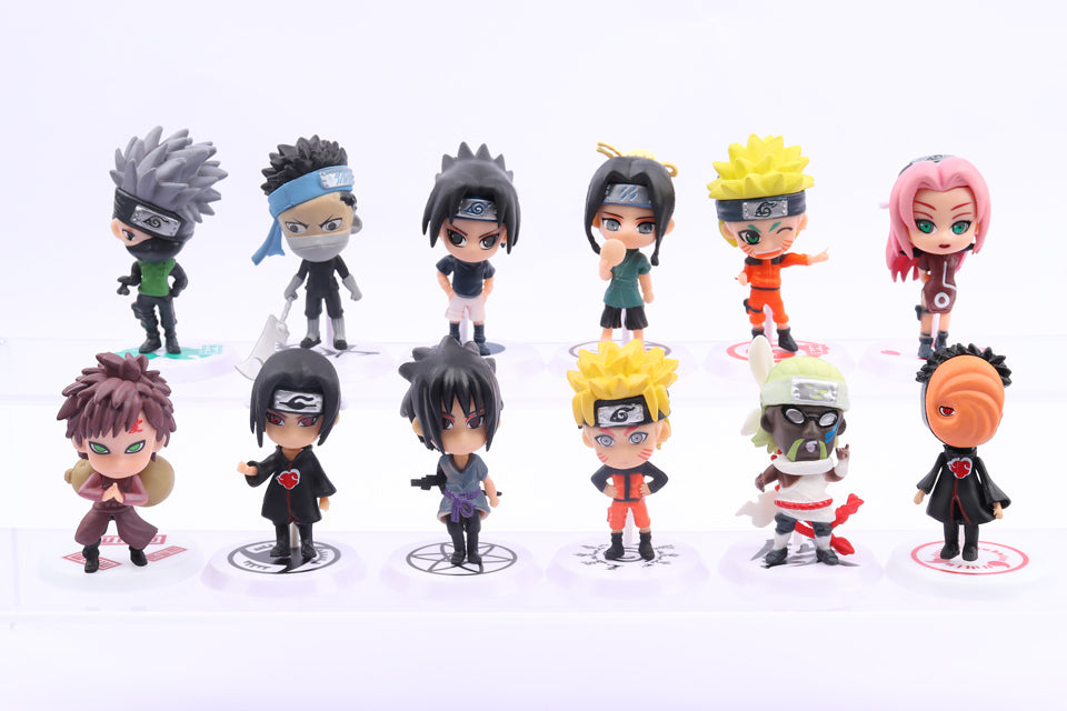 Figura Anime Naruto set 12piezas - ShoppBolivia