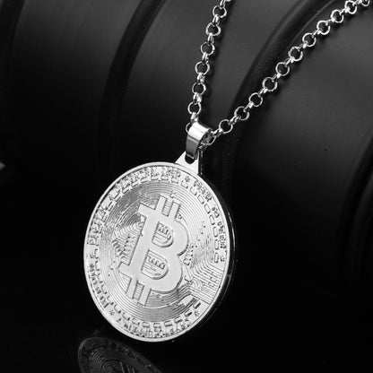 Collar Moneda Bitcoin - ShoppBolivia