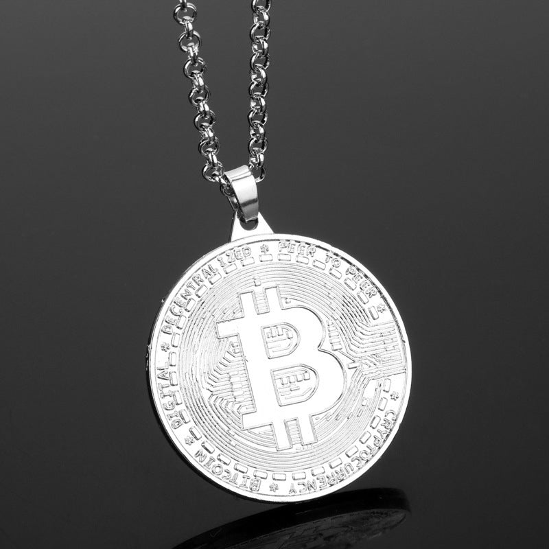 Collar Moneda Bitcoin - ShoppBolivia