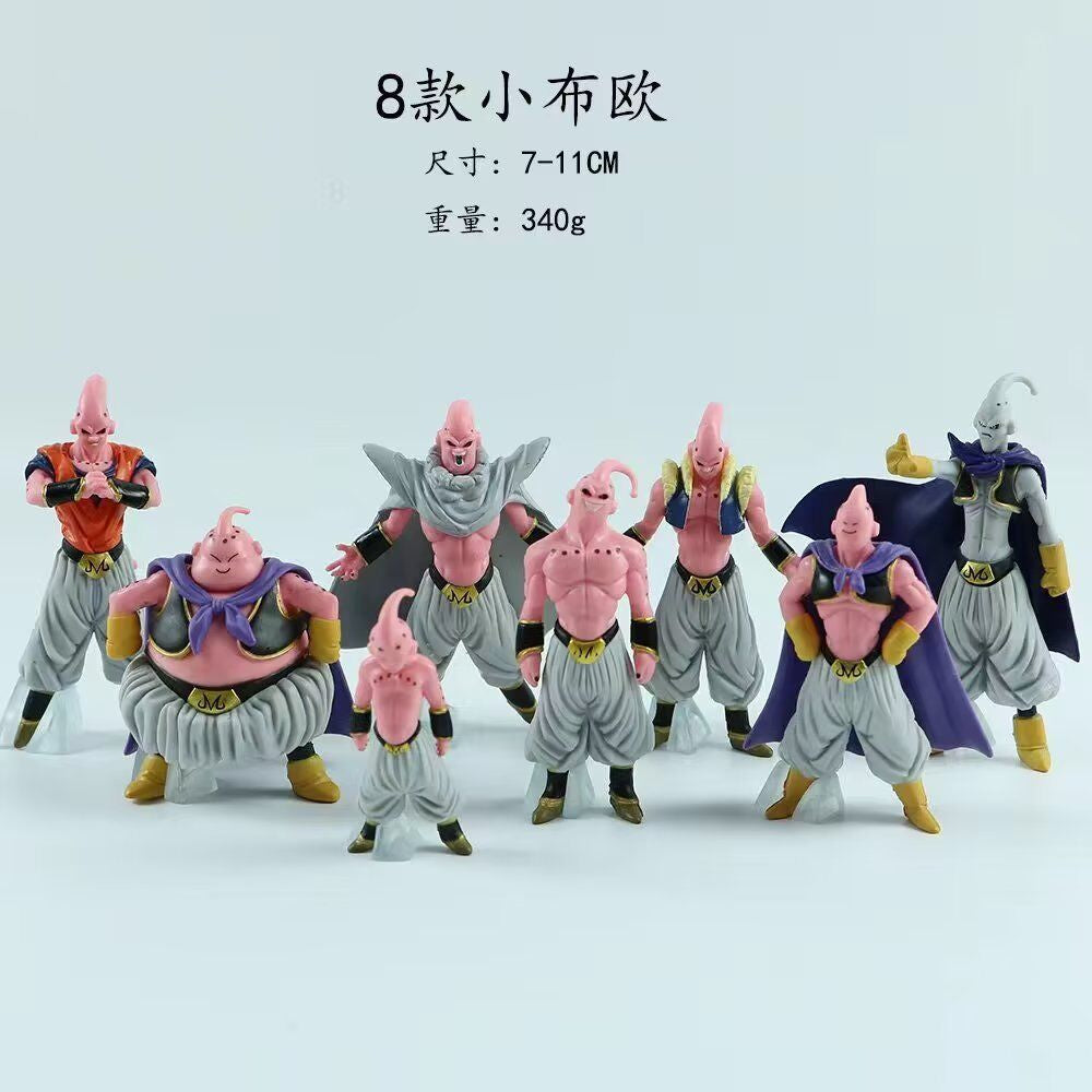 Figura Dragon Ball Z Majin Buu 8piezas 11-7cm - ShoppBolivia