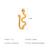 Piercing de Nariz de serpiente para mujer - ShoppBolivia