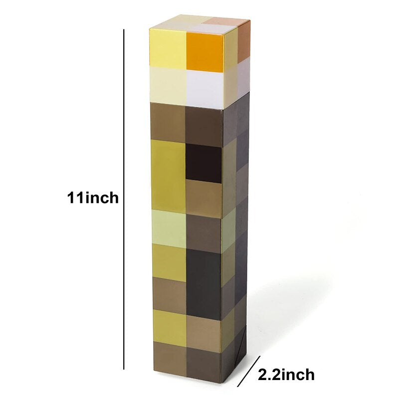 Minecraft torch© - Antorcha tipo Minecraft - ShoppBolivia