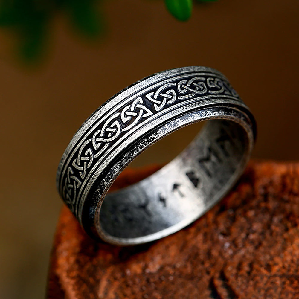 Anillo Vikingo Retro nórdico - ShoppBolivia