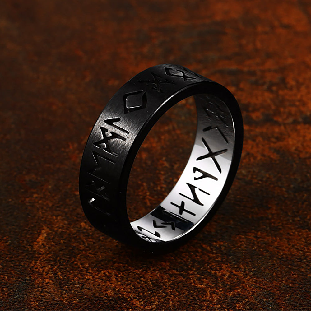 Anillo Vikingo Retro nórdico - ShoppBolivia