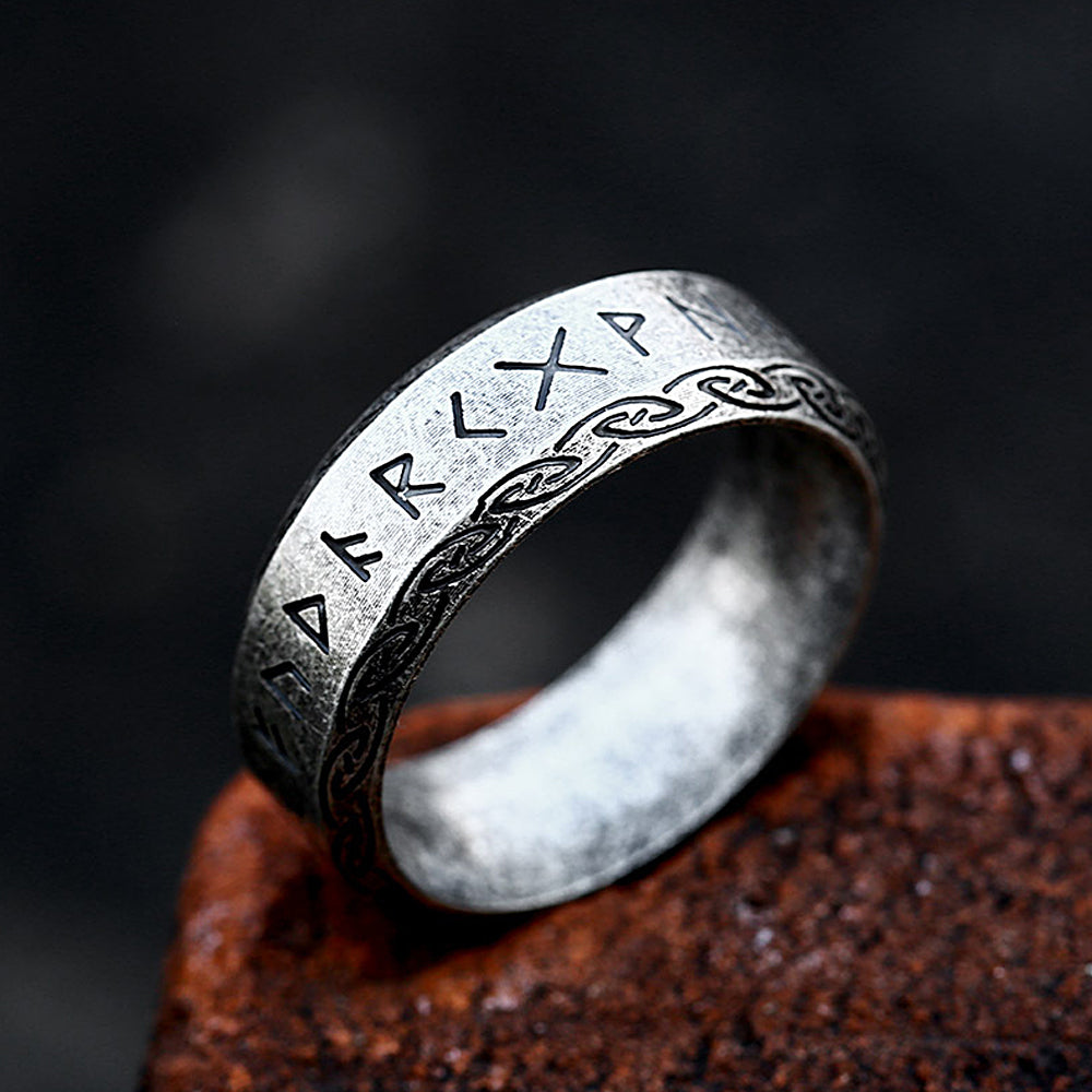 Anillo Vikingo Retro nórdico - ShoppBolivia