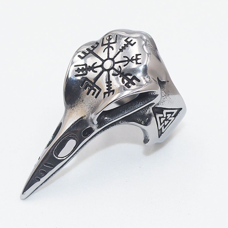 Anillo Cuervo Vikingo - ShoppBolivia