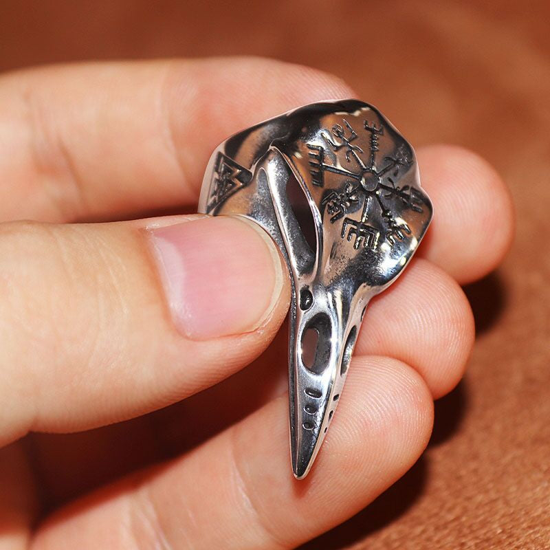 Anillo Cuervo Vikingo - ShoppBolivia