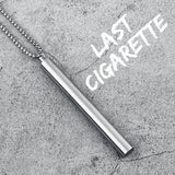 Collar de cigarrillo One Last Acero Inoxidable - ShoppBolivia