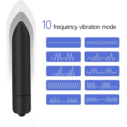 Vibrado Mini bala 10 velociades