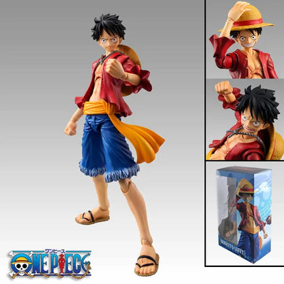 Figura accion One piece Luffy articulable 18CM - ShoppBolivia