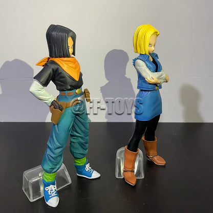 Figura accion Androide 18,17 Dragon Ball Z 24CM - ShoppBolivia