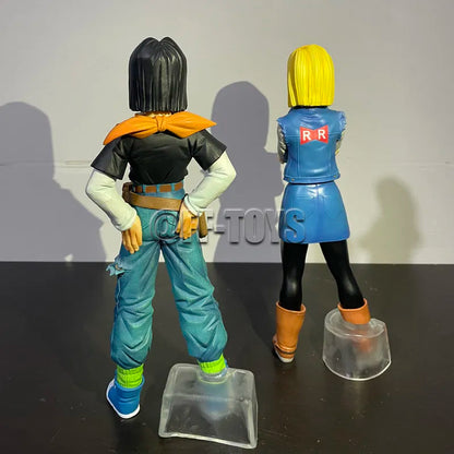 Figura accion Androide 18,17 Dragon Ball Z 24CM - ShoppBolivia