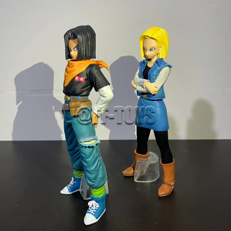 Figura accion Androide 18,17 Dragon Ball Z 24CM - ShoppBolivia