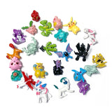 Figuras Pokemon 24piezas 2-3CM + Estuche - ShoppBolivia