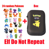 Figuras Pokemon 24piezas 2-3CM + Estuche - ShoppBolivia