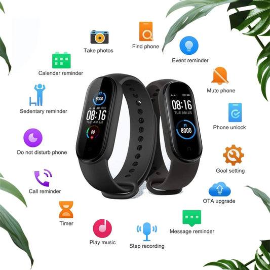 Smartwatch M5 Reloj Pulsera Inteligente