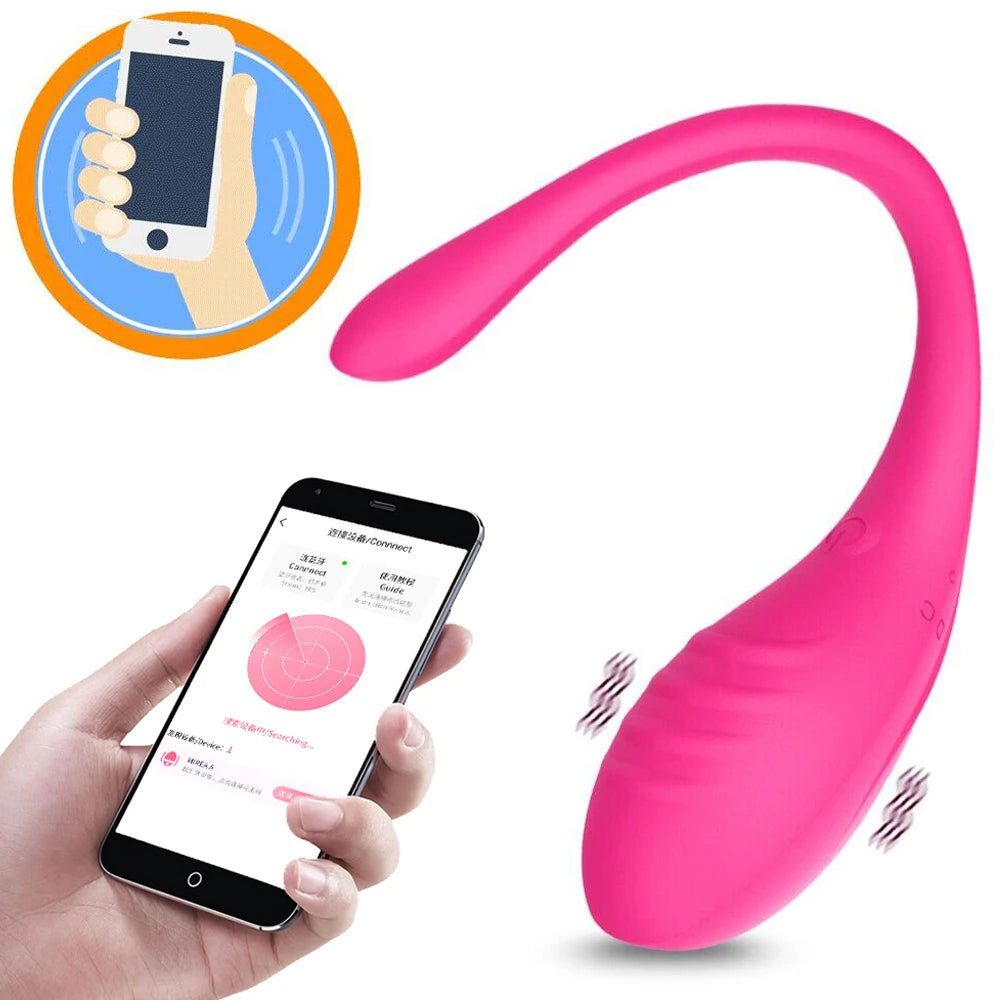 Vibrador con Control inalámbrico para mujer