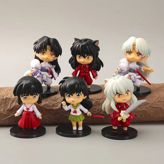 Figuras de acción de INUYASHA, de 10cm