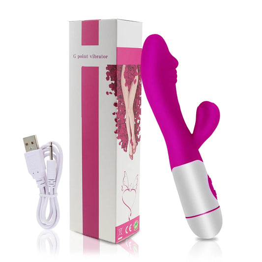 Vibrador de conejo recargable Juguete