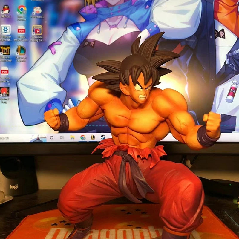 Figura goku Kaiken de acción de Dragon Ball Z 21cm