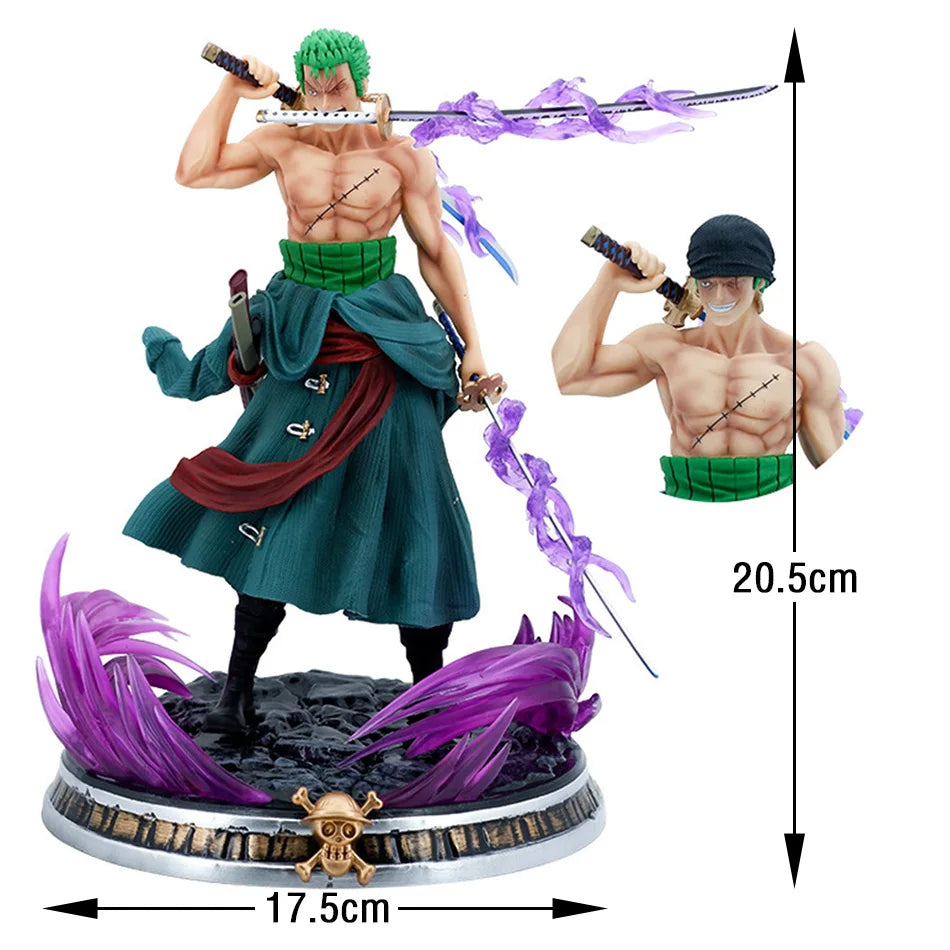 FIGURA ZORO RORONOA ONE PIECE 21CM