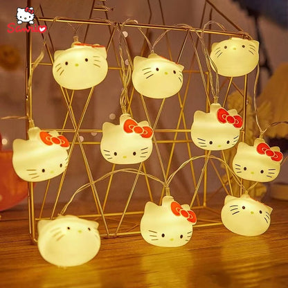 CADENA DE LUCES HELLO KITTY KAWAII