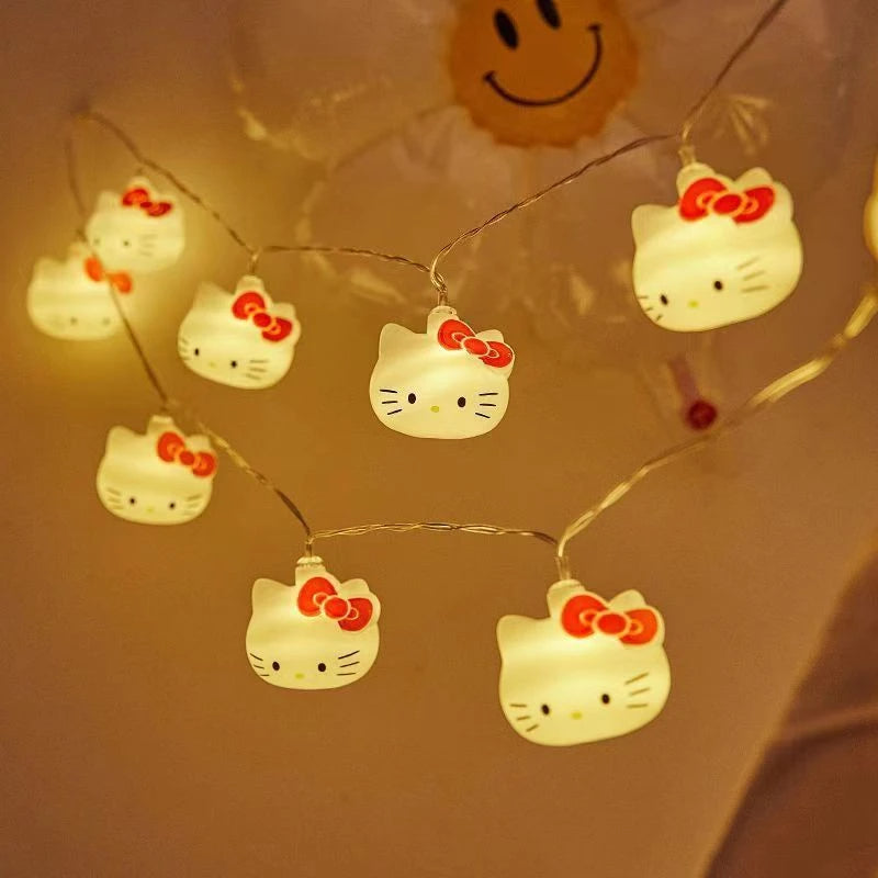 CADENA DE LUCES HELLO KITTY KAWAII