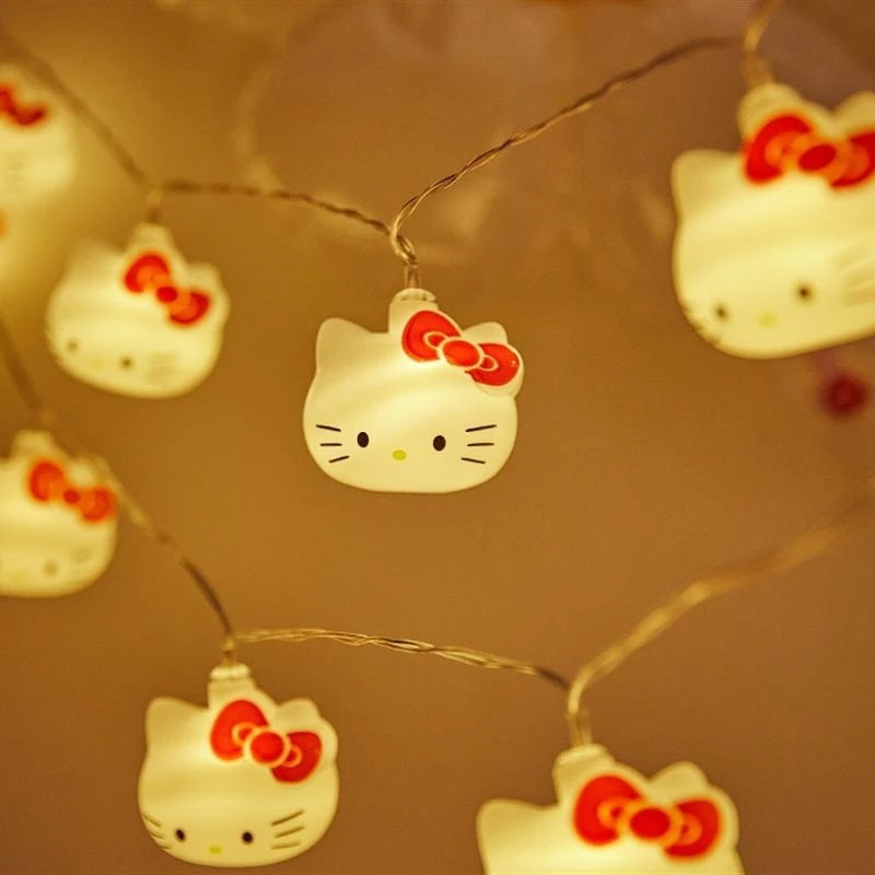 CADENA DE LUCES HELLO KITTY KAWAII