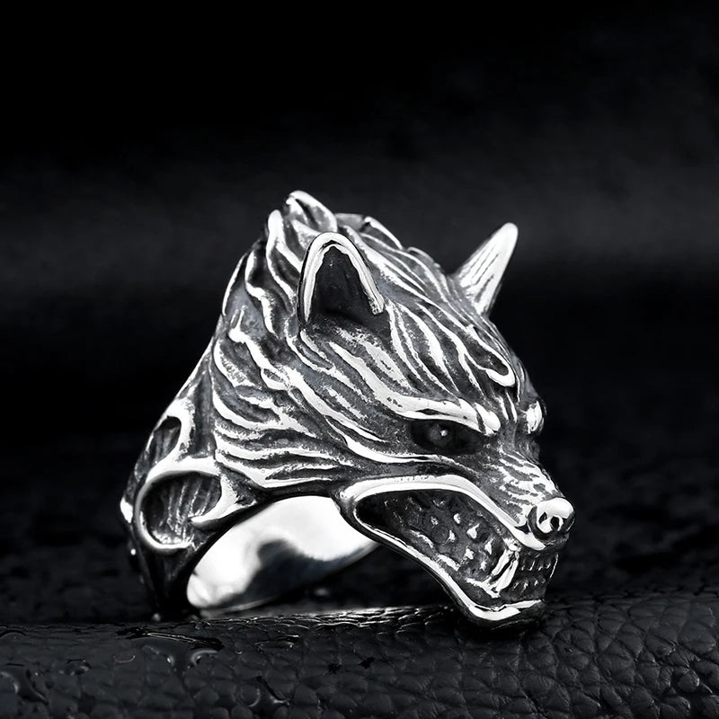 Anillo Wolf Vintage - ShoppBolivia