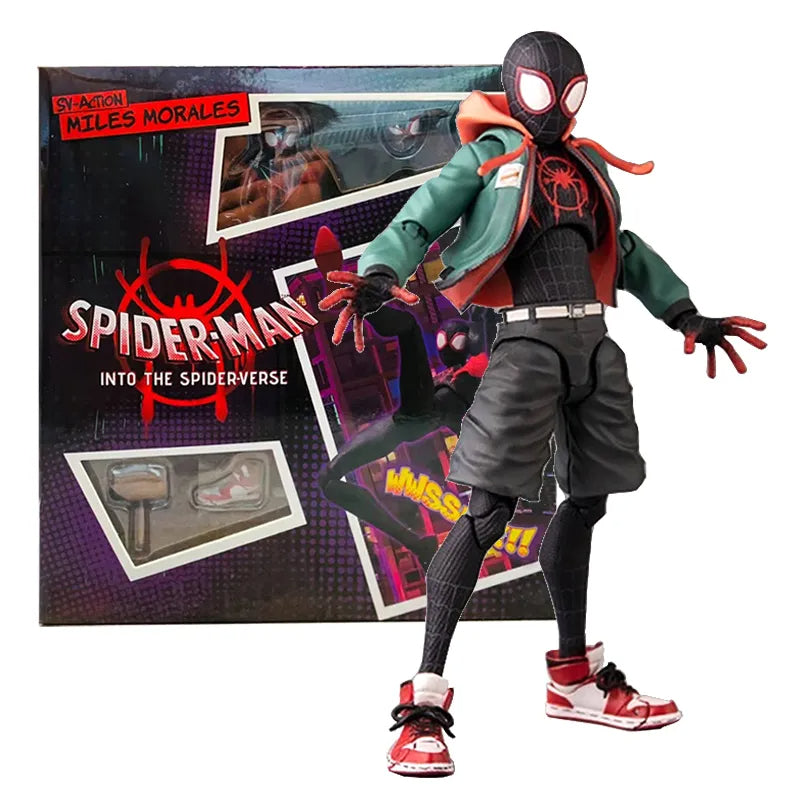 Figura accion Spiderman Miles Morales - ShoppBolivia