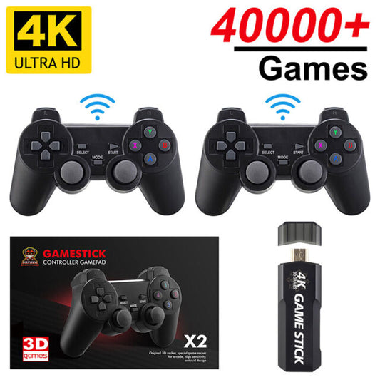 Consola Retro GAME STICK ADVANCE X2 PLUS VERSION 2024 (+ DE 40.000 JUEGOS)