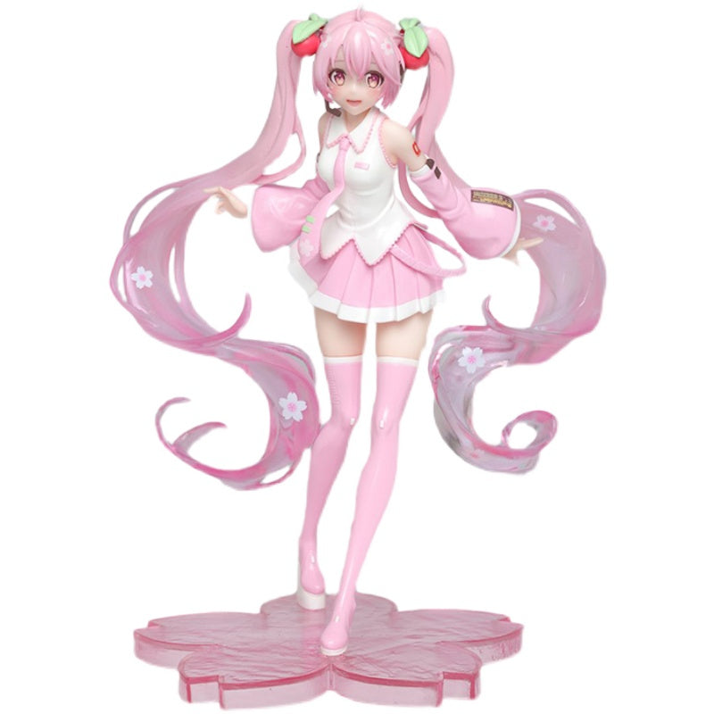 Figura Anime Hatsune Miku Pelo rosa - ShoppBolivia