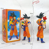 Figura Goku padre e hijo Dragon Ball Z 30cm - ShoppBolivia