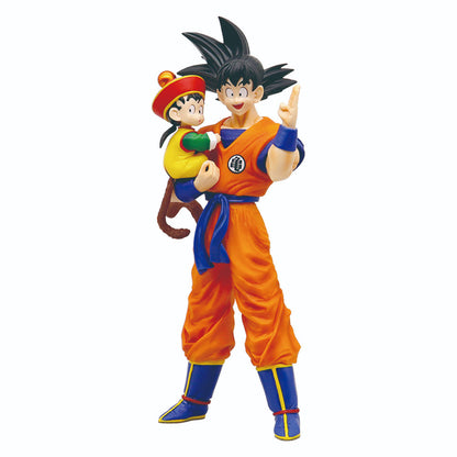 Figura Goku padre e hijo Dragon Ball Z 30cm - ShoppBolivia